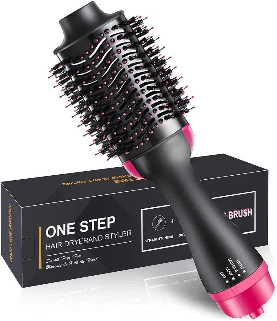 One Step Hot Air Brush (Dryer + Styler) 3 In One