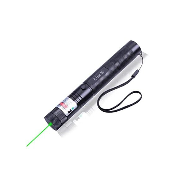 Jy-303 Green Laser Pointer – Rechargeable With Lock Key, Charger & Ideal For Teaching, Astronomy, Presentations More