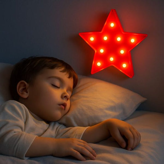 Star Night Light For Kids – Soft Soothing Glow For Peaceful Sleep – Star-shaped Led Nursery Lamp For Baby And Child’s Bedroom Decor – Random Color